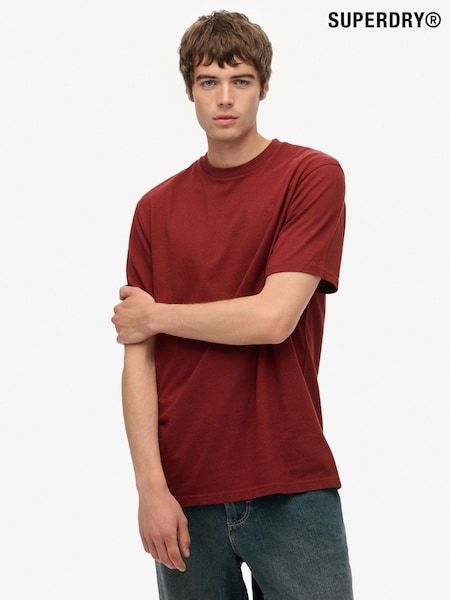 Superdry Red Blank Oversized T-Shirt (G05207) | €35