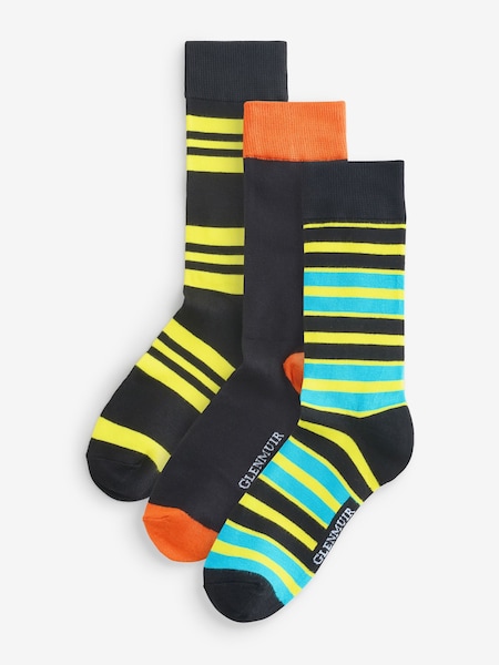 Glenmuir Multi Stripe Crew Socks (G05369) | 19 €
