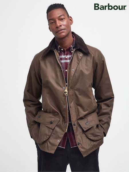 Barbour® Brown Beaufort Wax Jacket (G05587) | 2,212 QAR