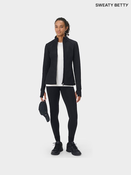 Sweaty Betty Black Winter Power Softshell Jacket (G05955) | €212
