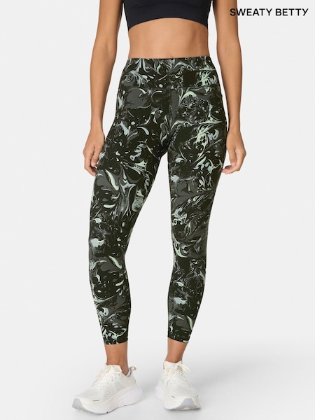 Sweaty Betty Blue 7/8 Length Power Workout Leggings (G05971) | €125