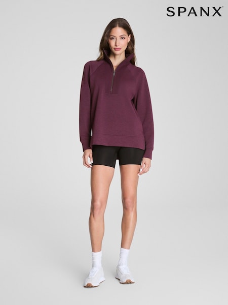 Spanx Red Airessentials® Brushed Half Zip Tunic (G06002) | €129