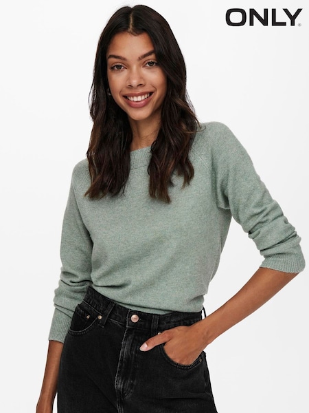 ONLY Green Knitted Long Sleeve Jumper (G06042) | €28