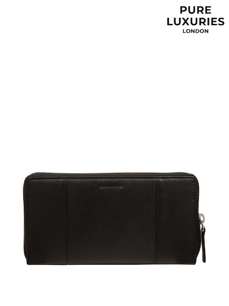 Schwarz - Pure Luxuries London April Leather Purse (G06083) | 51 €