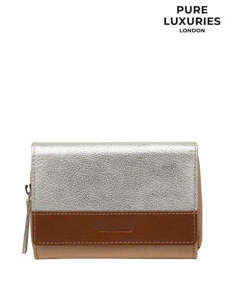 Pure Luxuries London 'Claire' Leather Black Purse (G06091) | €37