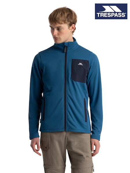 Trespass Mens Blue Arranfore Mens Fleece (G06158) | 58 €
