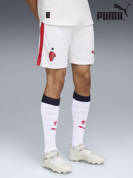 Puma White AC Milan 25/26 Mens Shorts (G06690) | €53