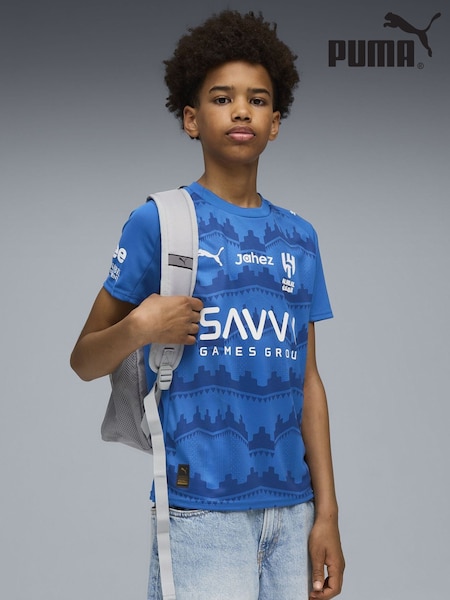 Puma Blue Al-Hilal SFC 25/26 Youth Boys Home Jersey (G06711) | €80