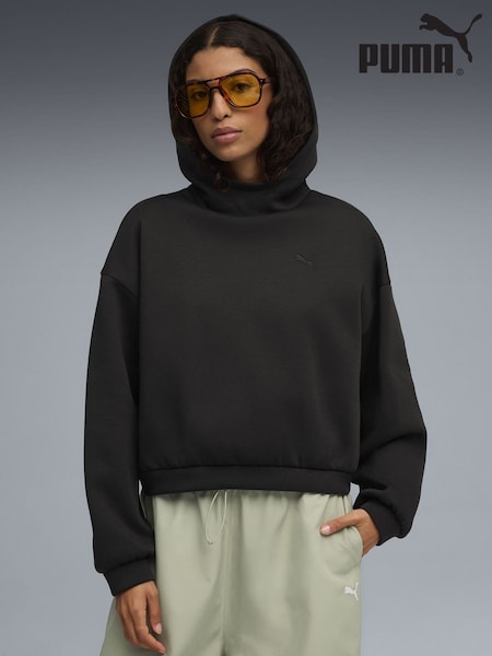 Puma Black Wardrobe Essentials Womens Oversized Hoodie (G06732) | €79