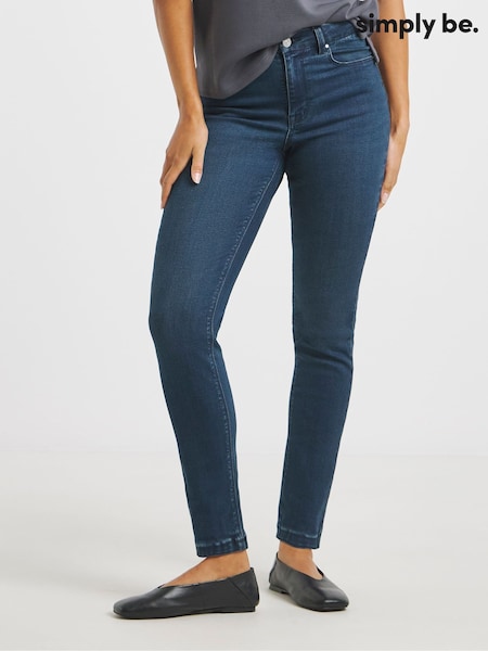 Simply Be Blue Super Stretch Slim Jeans (G06817) | €50