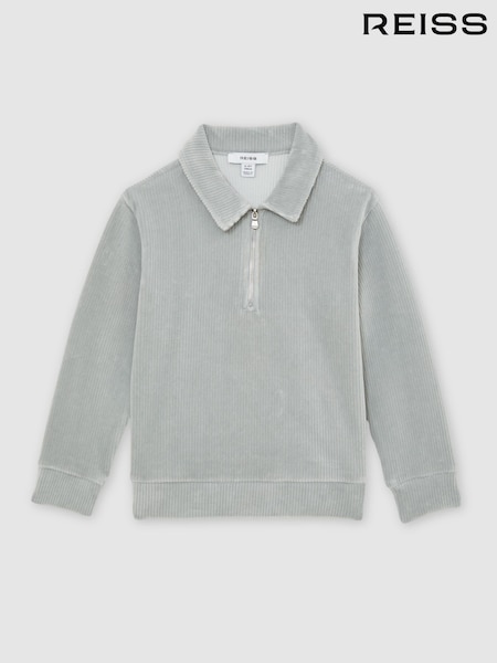 Reiss Bert Corduroy Half-Zip Polo Shirt (G07065) | 65 €