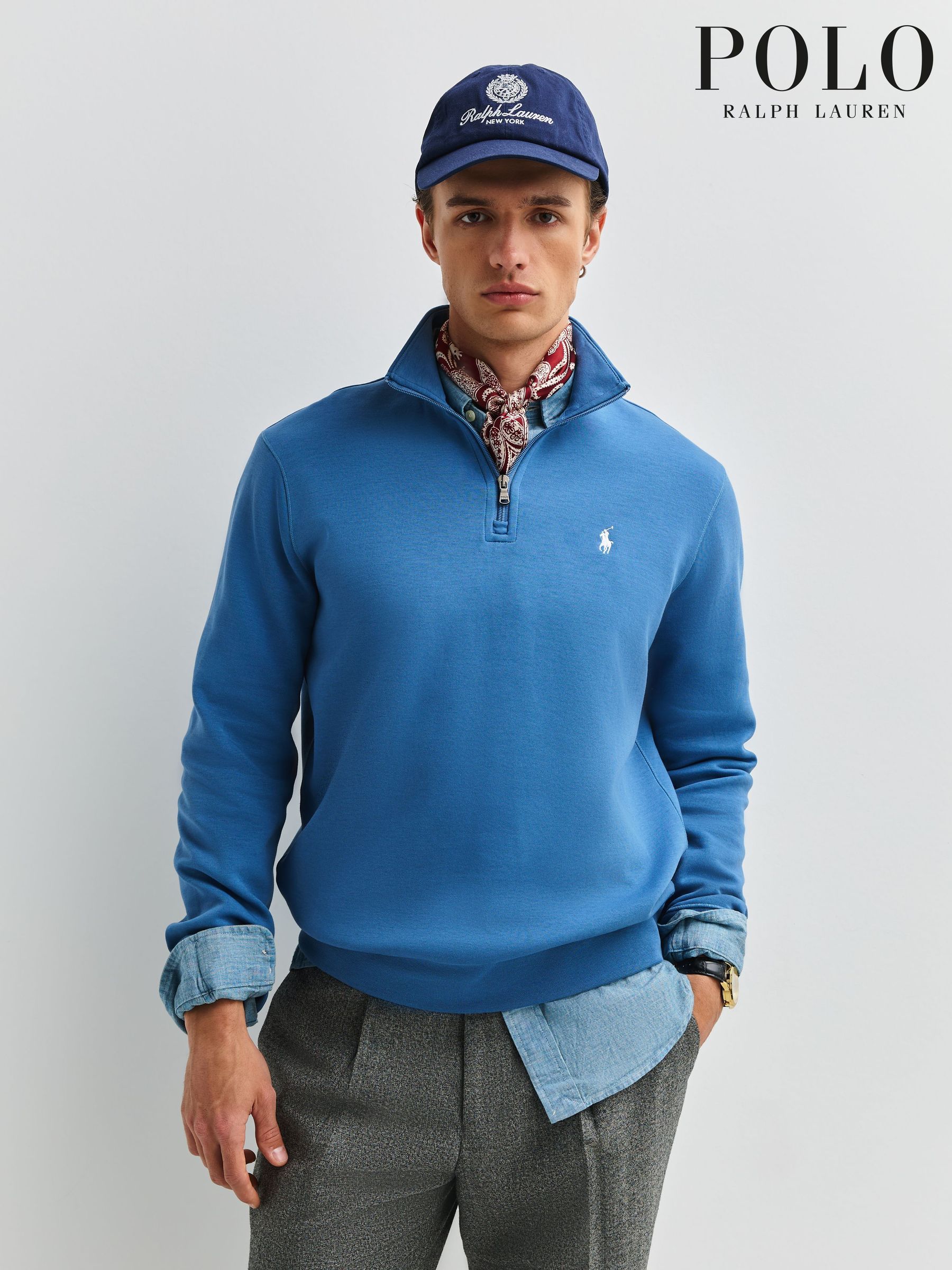 Buy Men's Sweatshirts and Hoodies Ralph Lauren Cotton Essentials