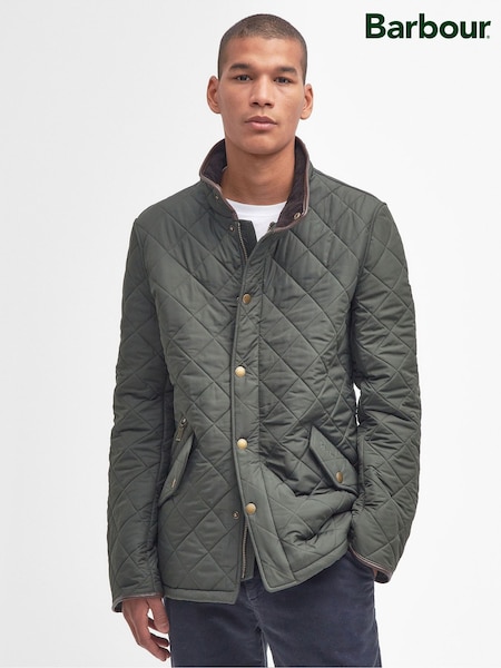 Barbour® Green Powell Quilt Jacket (G07226) | €228