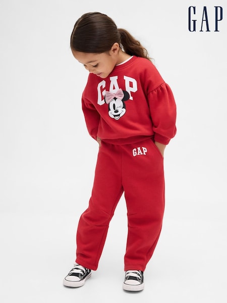 Gap Red VintageSoft Logo Barrel Joggers (6mths-5yrs) (G07264) | €18.50