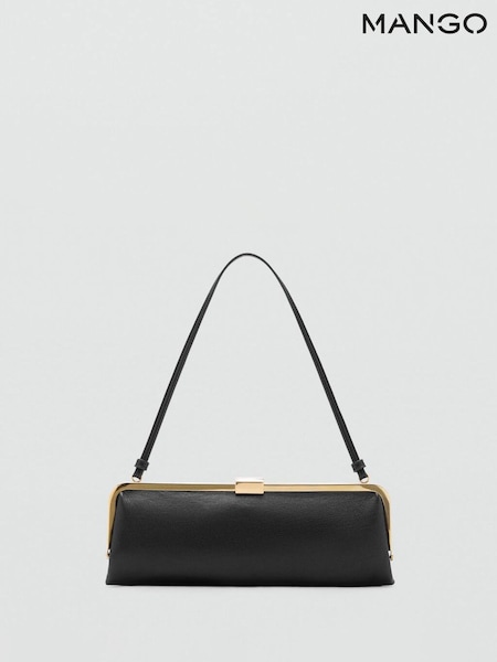 Mango Black M-- Flautin Bag (G07466) | €59