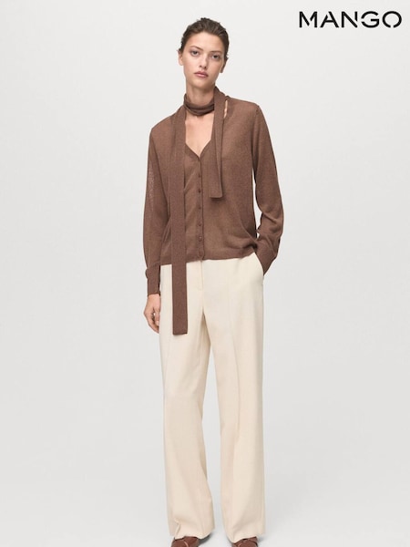 Mango Brown Lorea Cardigan (G07479) | €63