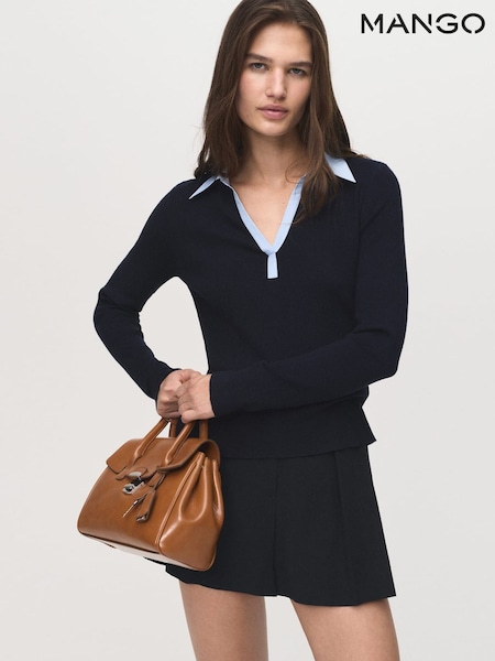 Mango Blue Sweater Mari (G07547) | €45