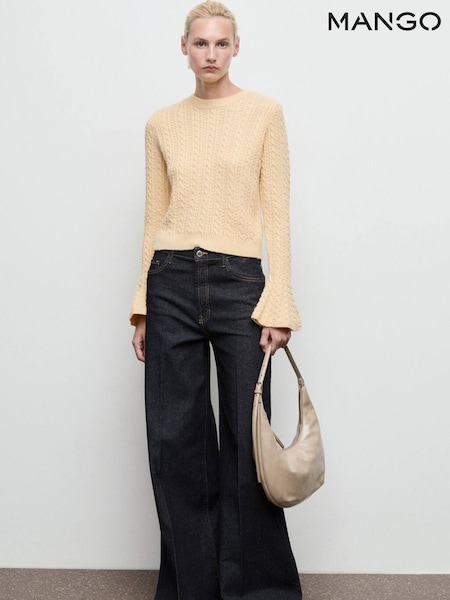 Mango Yellow Huevo Sweater (G07625) | €59