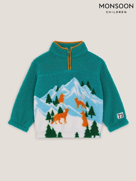 Monsoon Snow Mountain Zip Sweatshirt (G07694) | 56 € - 62 €