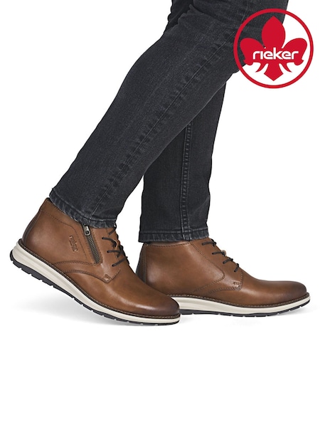 Rieker Zipper Brown Shoes (G07859) | R$ 890