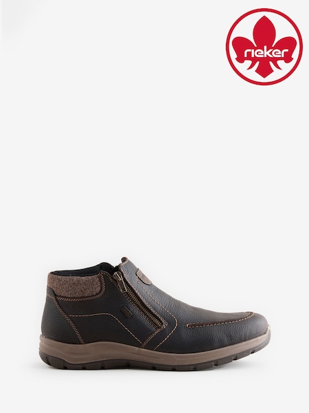 Rieker Brown Shoes Zipper (G07860) | €114