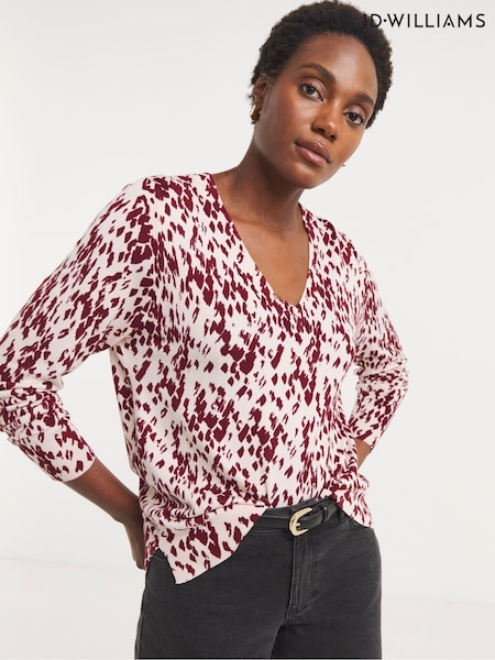 JD Williams Animal Slouchy V-Neck Tunic (G07928) | €32