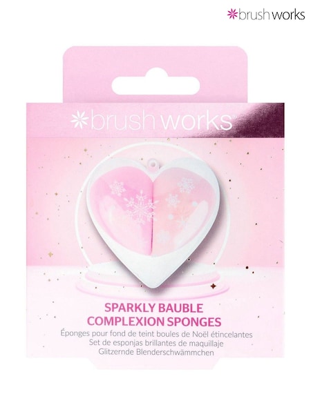 Brush Works Sparkly Bauble Complexion Sponges Ornament (Worth £10) (G09039) | €9