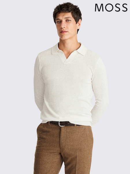 Merino-Blend Skipper Shirt (G09174) | AED408