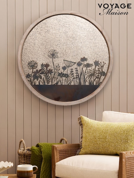 Voyage Maison Fleure Et Faune Circle Antique Mirror (G09632) | 101 €