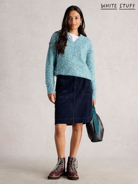 White Stuff Tia Cord Skirt (G09691) | R$ 585
