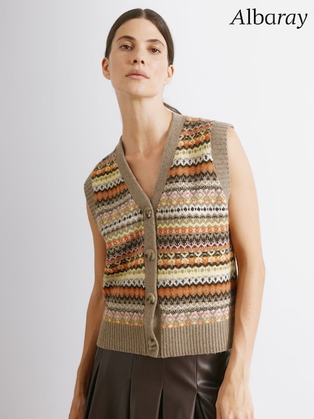 Albaray Fair isle Neutral Tank (G09739) | €91
