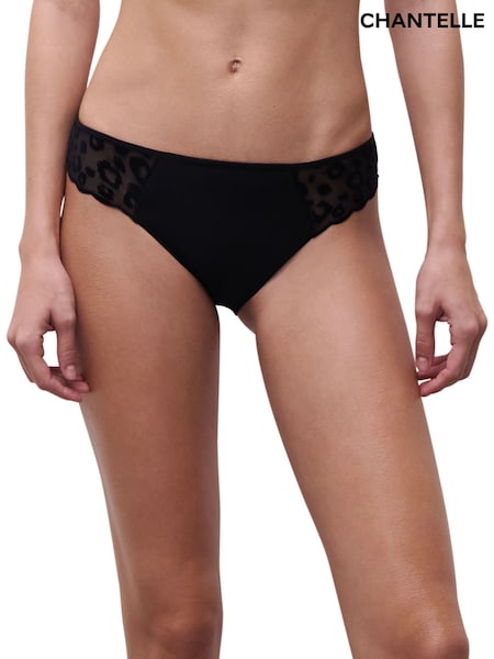 Chantelle Girls Leopard Brazilian Black Briefs (G09834) | 47 €