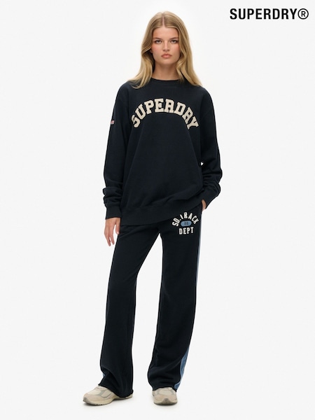 Superdry Blue Athletic Essentials Slouchy Sweatshirt (G10017) | €68