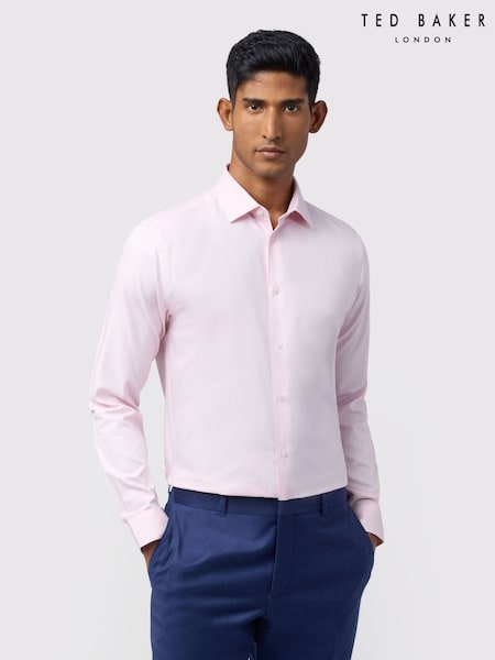 Ted Baker Tailoring Pink Tarvos Micro Dot Shirt (G10056) | €112