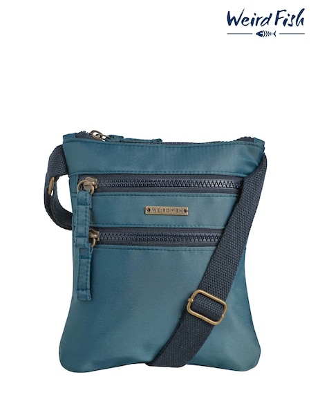 Weird Fish Blue Nisla Crossbody Bag (G10176) | €40