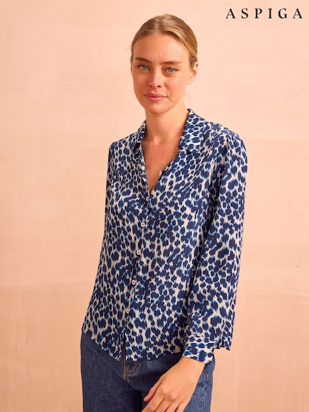 Aspiga Milena Viscose Crepe Printed Shirt (G10354) | 187 €