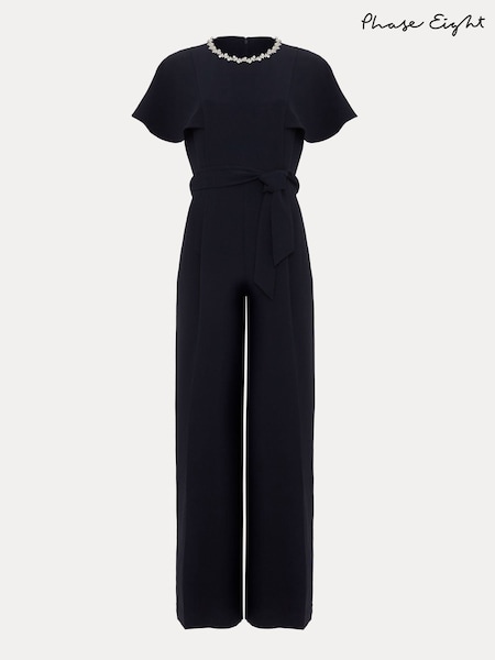 Phase Eight Blue Orwen Jumpsuit (G10748) | R$ 1.765