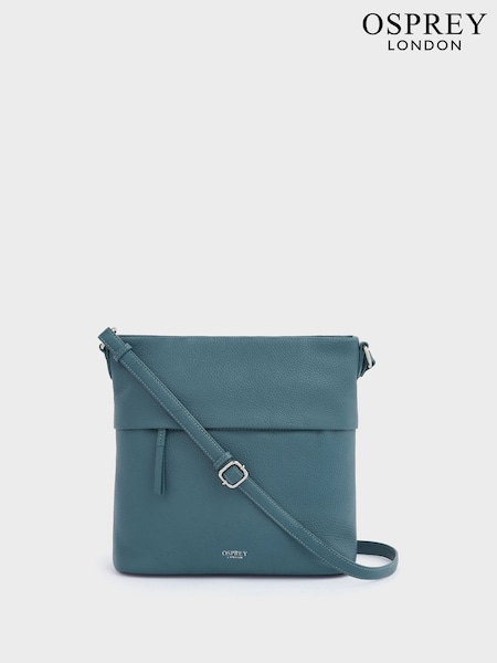 Osprey London Blue The Lyra Leather Crossbody Bag (G10925) | €179