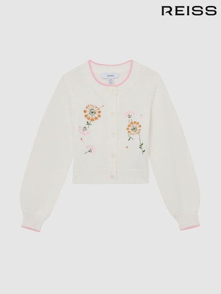 Reiss Ivory Ellie Cardigan (G11419) | AED360