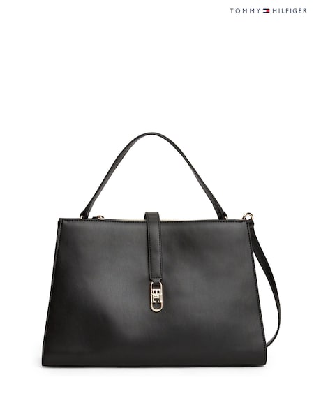 Tommy Hilfiger Monogram Crossbody Satchel Bag (G11474) | € 211