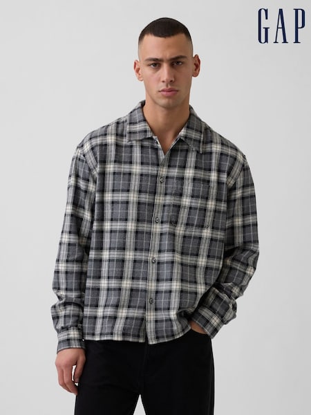 Gap Cotton Relaxed Flannel Shirt (G11617) | 285 zł