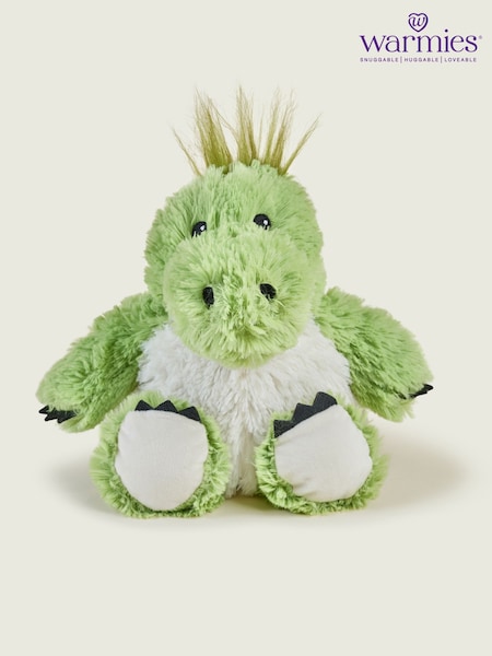 Warmies Green Large Dinosaur Fully Heatable Plush Toy (G11754) | €32