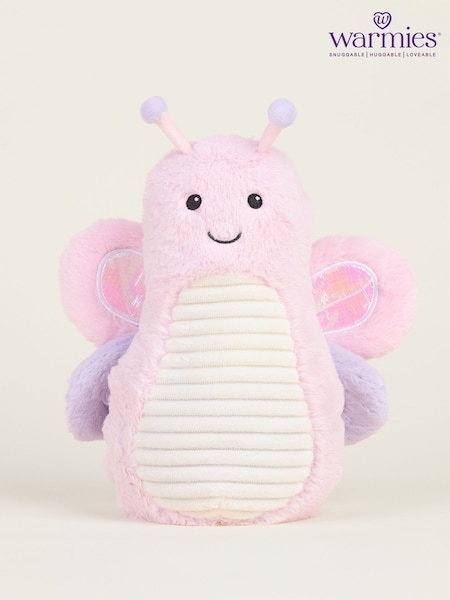 Warmies Pink Large Butterfly Fully Heatable Plush Toy (G11758) | €32