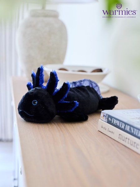 Warmies Black Large Axolotl Fully Heatable Toy (G11766) | €32
