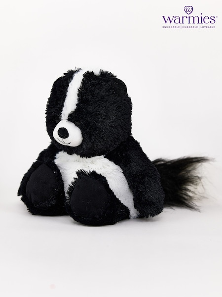 Warmies Black Large   Skunk  Fully Heatable Plush Toy (G11784) | €32