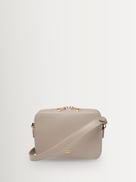 Aspinal of London Brown Camera Bag Soft Saffiano (G12140) | €376