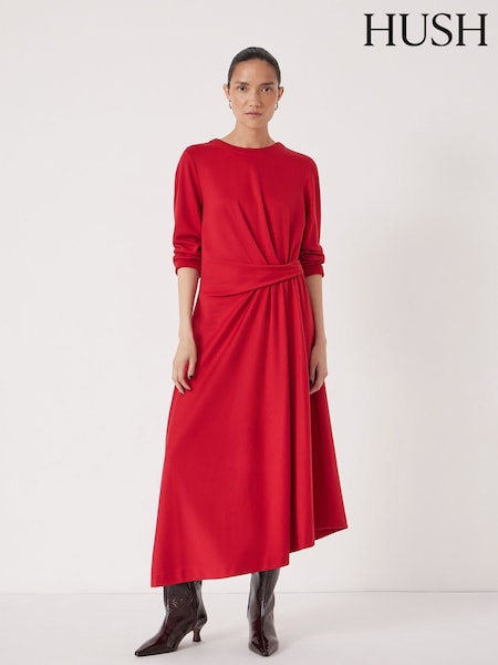 Hush Asymmetric Hem Jersey Dress (G12370) | 148 €