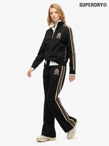 Superdry Black Country Club Track Joggers (G12407) | R$ 545