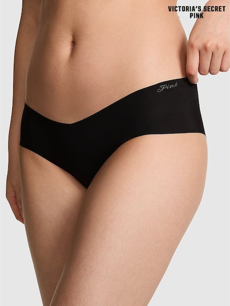 Black - Victoria's Secret Pink No Show Knickers
