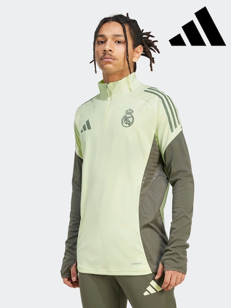 adidas Green Real Madrid Tiro 25 Competition Training Tracksuit (G13133) | AED379